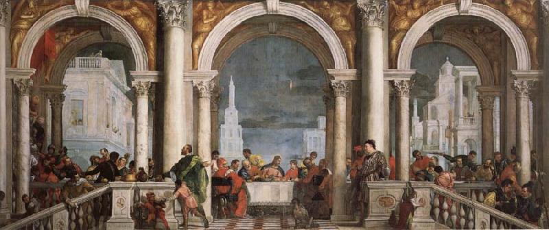 Paolo Veronese Feast in the House of Levi Sweden oil painting art